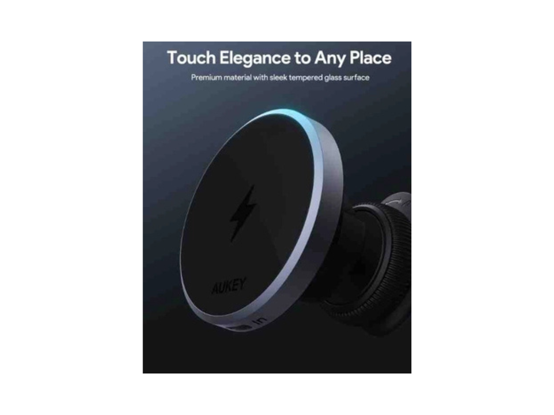 Buy Aukey MagLink Dash Magnetic Phone Mount 15W Wireless Charging in Qatar Buy Aukey MagLink Dash Magnetic Phone Mount 15W Wireless Charging in Qatar
